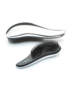 Head Jog 111 Mane Tamer Set - Metallic Silver