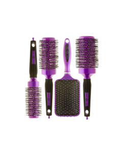 Head Jog Oval Purple Brush Set