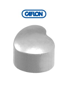 Caflon Stainless Polished Regular Heart Shape Birth Stone Pk12