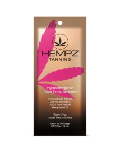 Hempz Hypoallergenic Dark DHA Bronzer Sachet 15ml (2025)