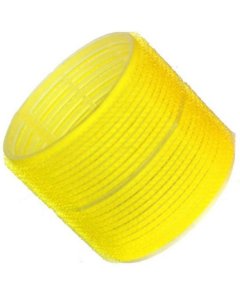 Hair Tools Cling Rollers - Jumbo (Yellow 66mm) Pk6