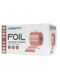 Identity Extra Wide Foil 120mm x 100m - Rose Gold