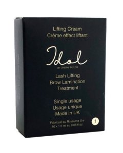 Idol by Cheryl Taylor Brow Lamination Step 1 Lifting Cream 10 x 1.5ml Sachets