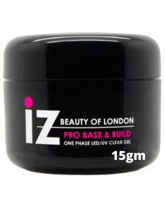 IZ LED / UV Pro Base & Build Clear Gel 15gm