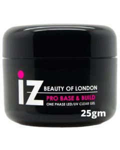 IZ LED / UV Pro Base & Build Clear Gel 25gm