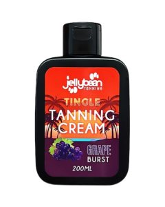 Jellybean Tingle Tanning Cream - Grape Burst 200ml