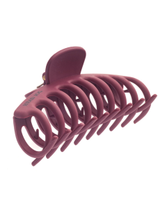 Head Jog Straw Claw Clip - Mulberry