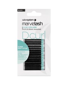 Marvelash (Super Soft) D Curl 0.20 Volume Assorted 9