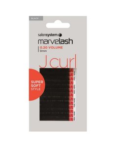 Marvelash (Super Soft) J Curl 0.20 Volume 9mm Black
