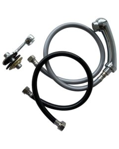Non-Drip Shower Spray Hose and Holder 