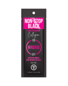 Power Tan Non-Stop Black (DHA Free) Hybrid Collagen Sachet 20ml (2025)