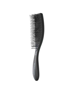 Olivia Garden Essential Style Blend Medium Hair Bristle Brush - Black