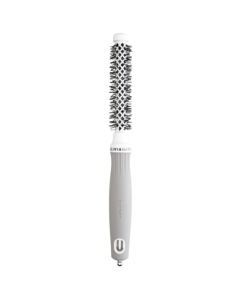 Olivia Garden Expert Blowout Shine Brush 15mm - White & Grey