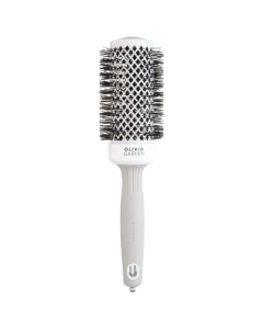 Olivia Garden Expert Blowout Shine Brush 45mm - White & Grey