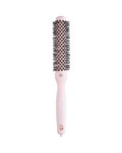 Olivia Garden Expert Blowout Speed Wavy Bristle Brush 25mm - Pastel Pink