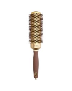 Olivia Garden Expert Blowout Speed Wavy Bristle Brush 45mm - Gold & Brown
