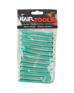 Hair Tools Perm Rods - Green 5mm