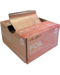 Prisma Pop Up Embossed Foil - Rose Gold 120mm x 280mm (500 Sheets)