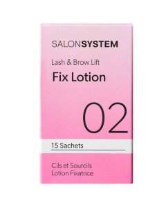 Salon System Lashlift / Browlift Fix Lotion Sachet x15