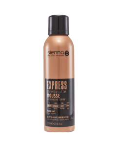 Sienna X Q10 Express Tinted Self Tan Mousse 200ml