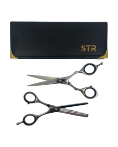 STR - Kit - 6" Serrated Scissor & 5.5" Honed Thinner
