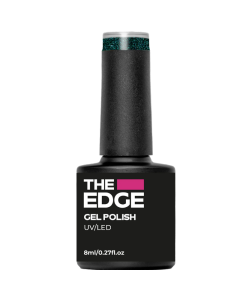 The Edge Gel Polish 8ml - The Emerald Glitter
