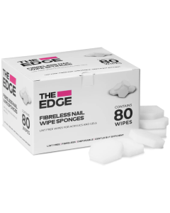 The Edge Fibreless Nail Wipe Sponges