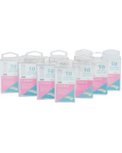 The Edge Nails BIG C CURVE (50 Tips)