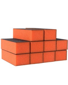 The Edge Orange Sanding Block 3-Way 10pk