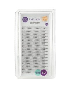 The Eyelash Emporium Special Effects 3D 0.10 Pre-Made Fans