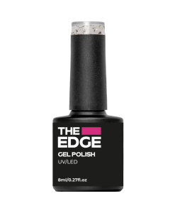 The Edge Gel Polish 8ml - The Gold Flake Top Coat (FX)