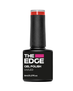 The Edge Gel Polish 8ml- The Orangey Red