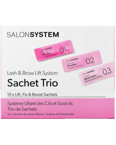 Salon System Lash & Brow Lift Salon Trio Sachets