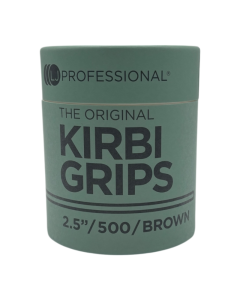 LJ Professional 2.5" Original Kirbi Grips x500 - Brown