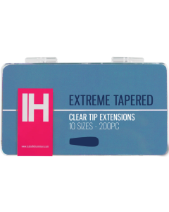 Izabelle Hammon Clear Tip Extensions | Extreme Tapered 200PC