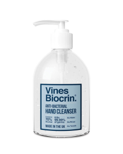 Vines Biocrin Anti Bacterial Gel Power Hand Cleanser / Sanitiser 200ml - PRE ORDER ITEM