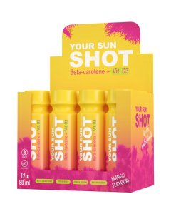 Your Sun Shot Mango Tanning Drink (Box of 12)