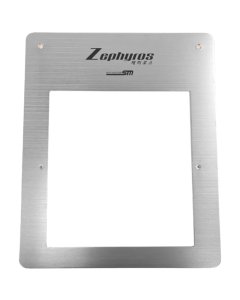 Zephyros Desk Insert Top Plate - Silver
