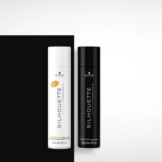 Schwarzkopf Silhouette Hair Spray product highlight | How to Use on Your Clients