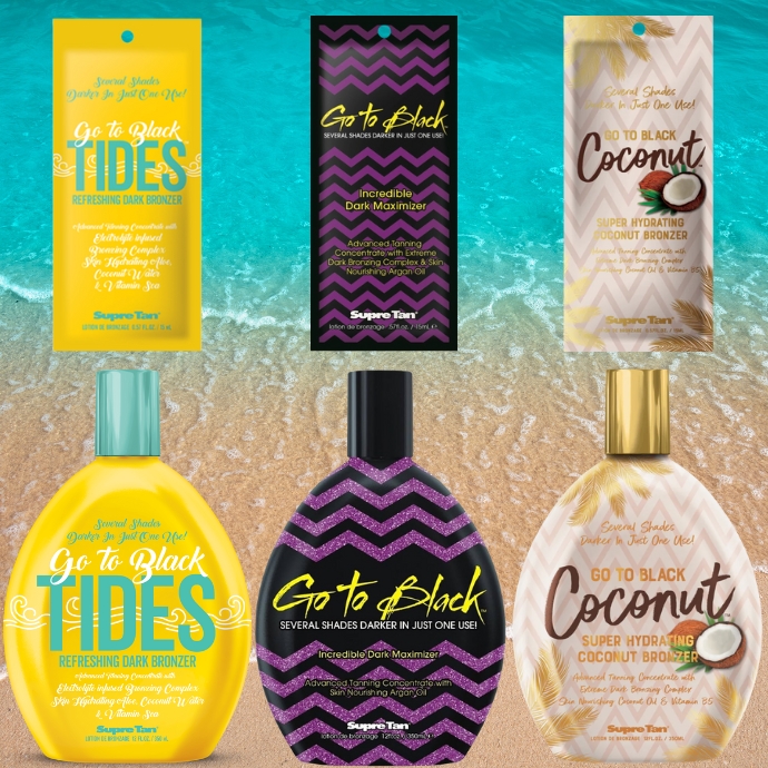 Supre Tan Go To Black Collection