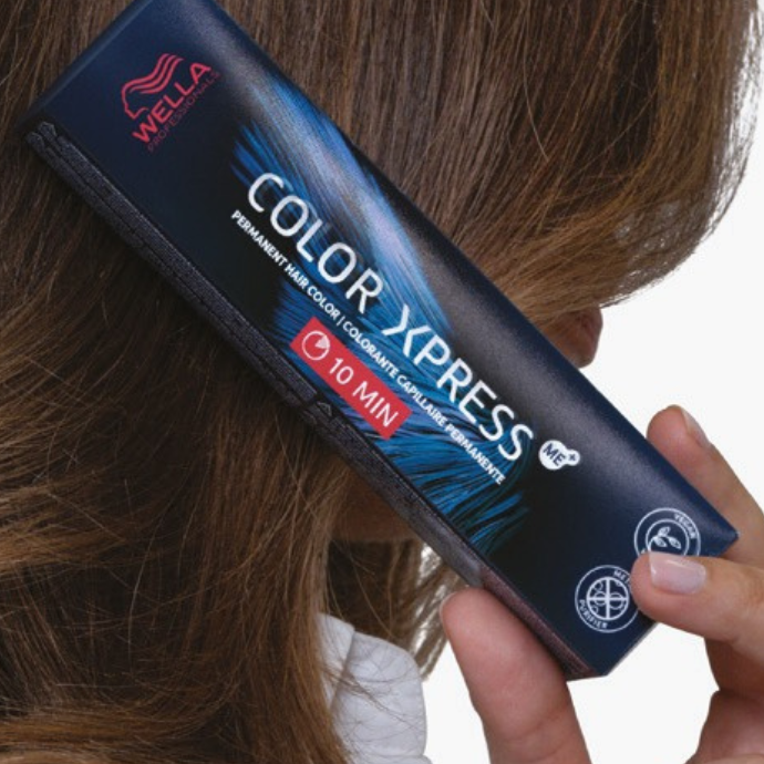 Wella Color Xpress hair model