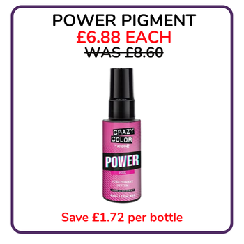 CRAZY COLOR POWER PIGMENT HAIR COLOUR