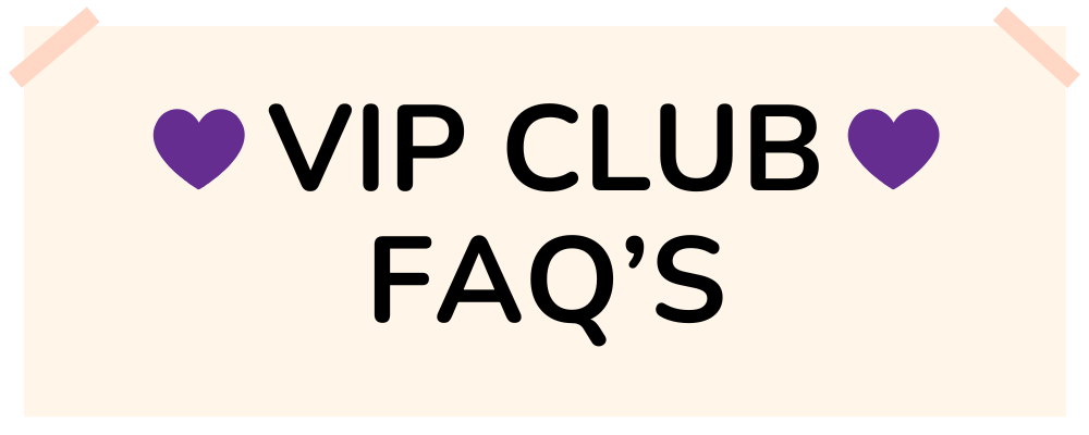 CM Hair and beautys VIP CLUB FAQ's