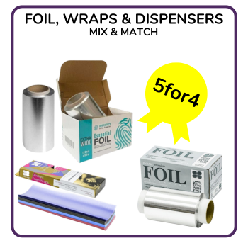 HAIRDRESSING FOIL AND DISPENSERS