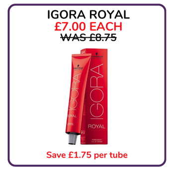 SCHWARZKOPF IGORA HAIR COLOUR OFFERS