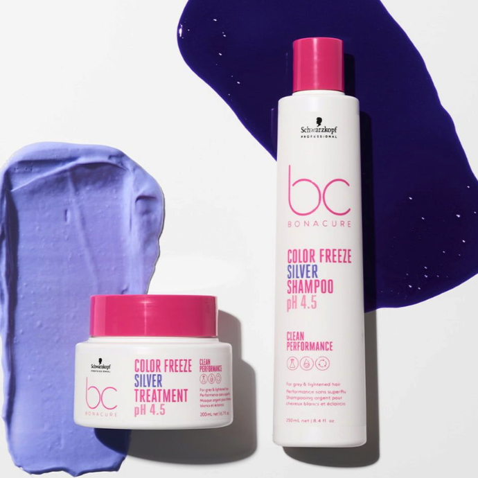 Schwarzkopf color freeze silver