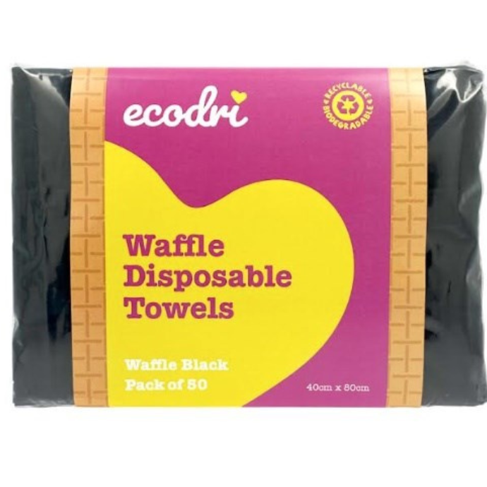 Disposable hair towels
