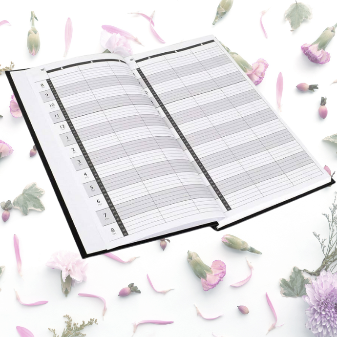 HAIR APPOINTMENT BOOK