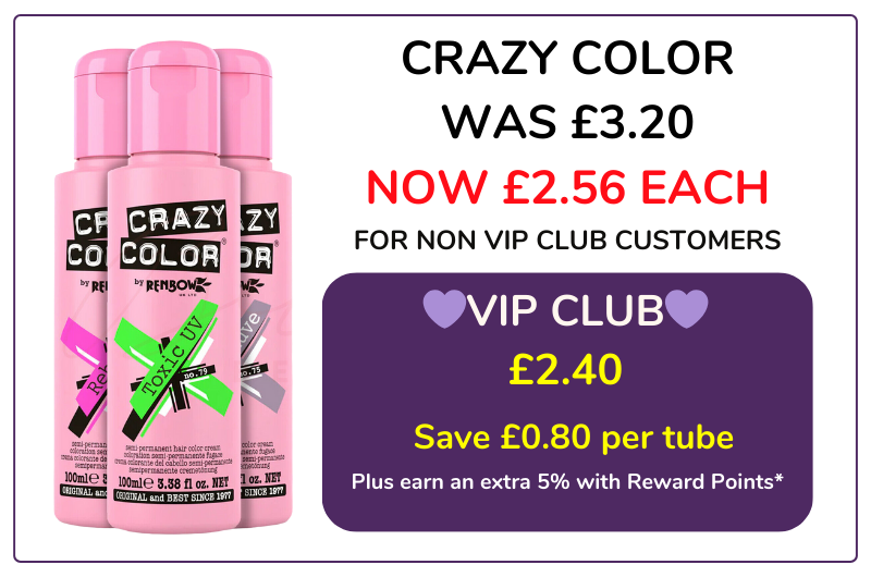 crazy colour semi-permanent hair colour offers for professionals