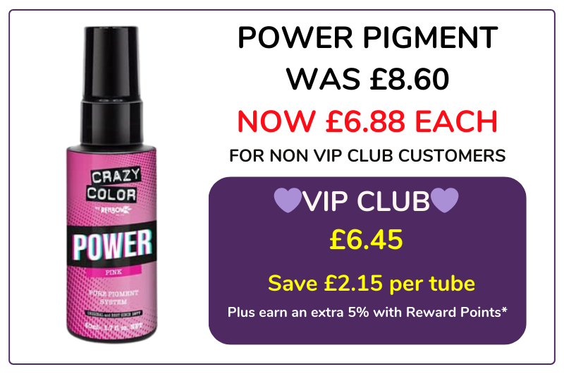 CRAZY COLOR POWER PIGMENT HAIR COLOUR